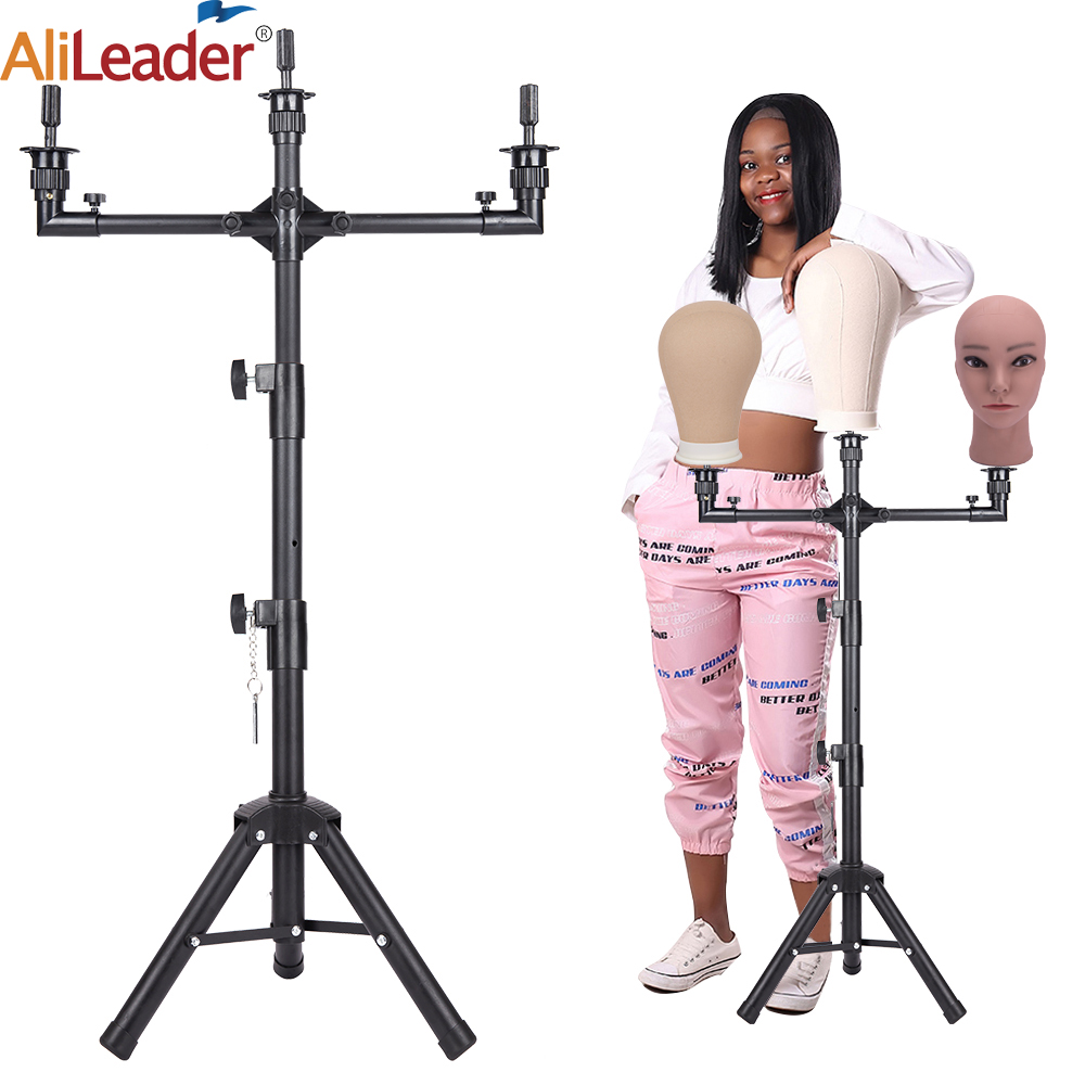 Aerith Cosplay Prop - Multifunction Three Holders Wig Stand Wig