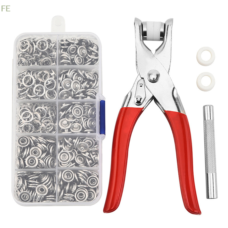 Snap Fastener Set - [F] Sets Snap Fasteners Kit Tool,