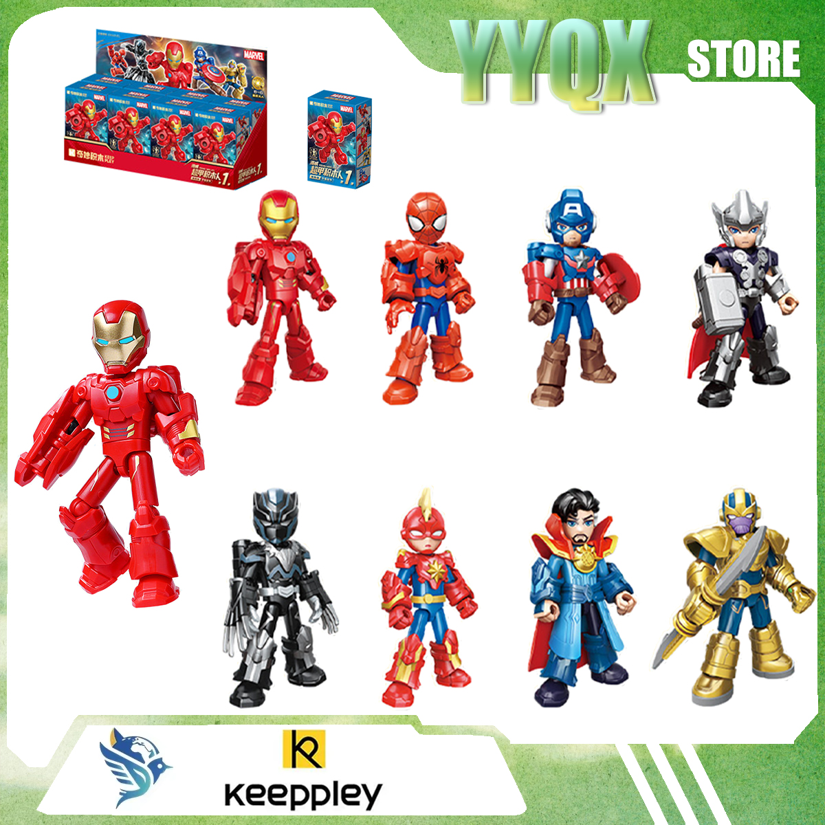 Cosplay Prop Building - Keeppley 2026 New Marvel Comics Iron