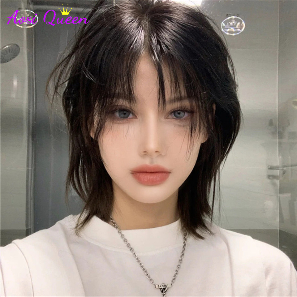 Wig Fiber Net - AS Synthetic Wig Female Short Hair