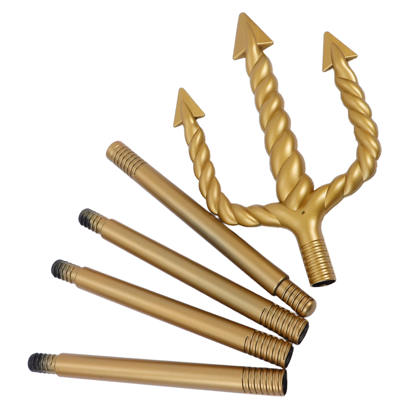 Spiral Trident Prop Golden Fin – обзор и цена Easy Cosplay Prop