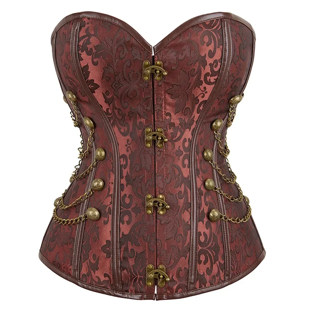 Medieval Steampunk Overbust Co – обзор и цена Boning Corset Steel