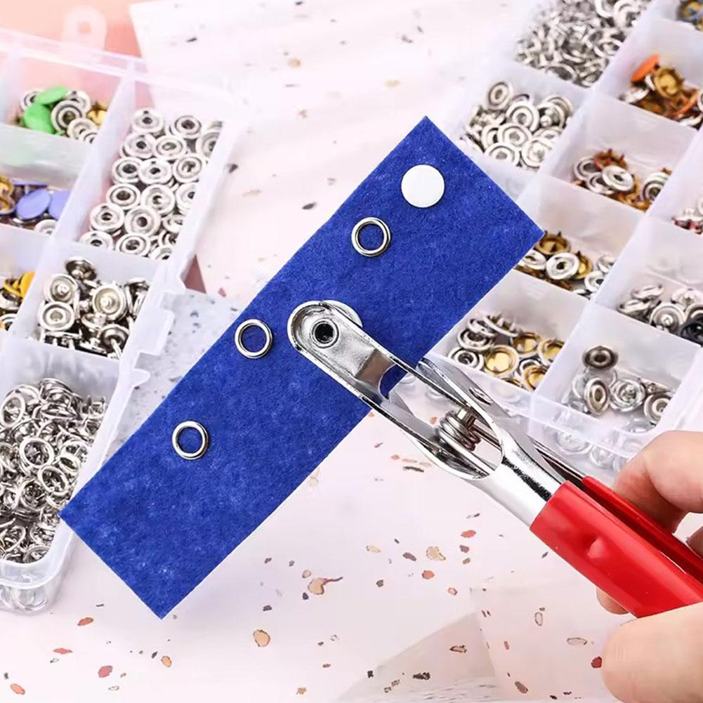 Hot 100pcs Metal Prong Snap Bu – обзор и цена Snap Fastener Set