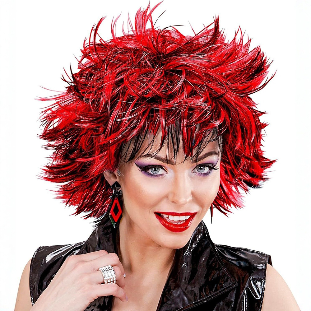 Black Red Afro Wig 11inch Butt – обзор и цена Wig Fiber Net