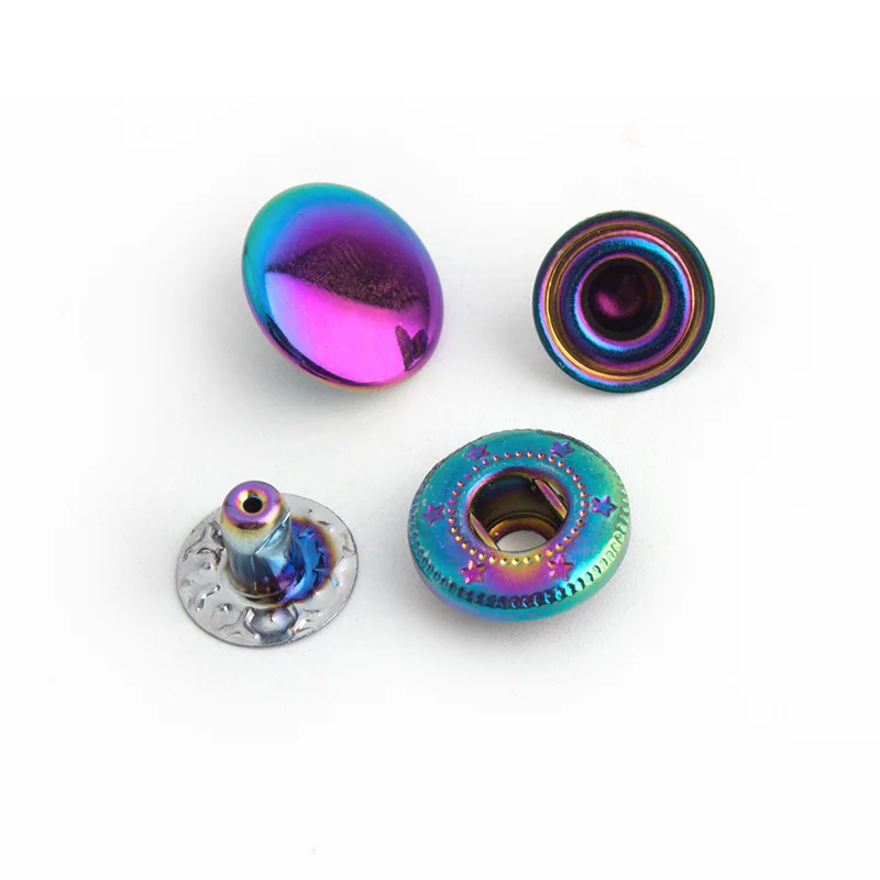 20-100 Sets Rainbow 12mm 10 Co – обзор и цена Snap Fastener Set