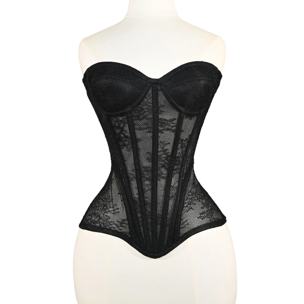 Women Mesh Corset Busiter Over – обзор и цена Boning Corset Steel