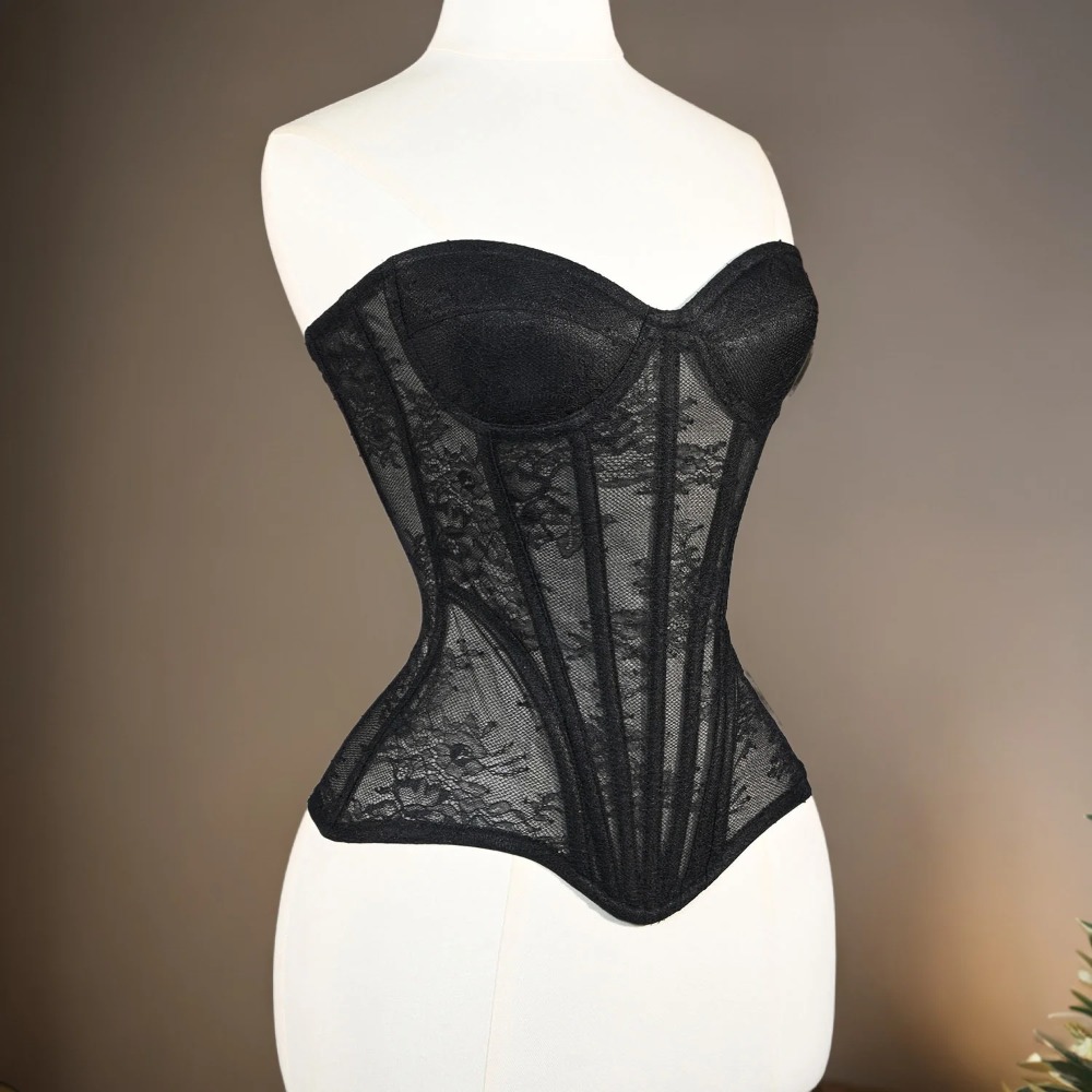 Women Mesh Corset Busiter Over – обзор и цена Boning Corset Steel