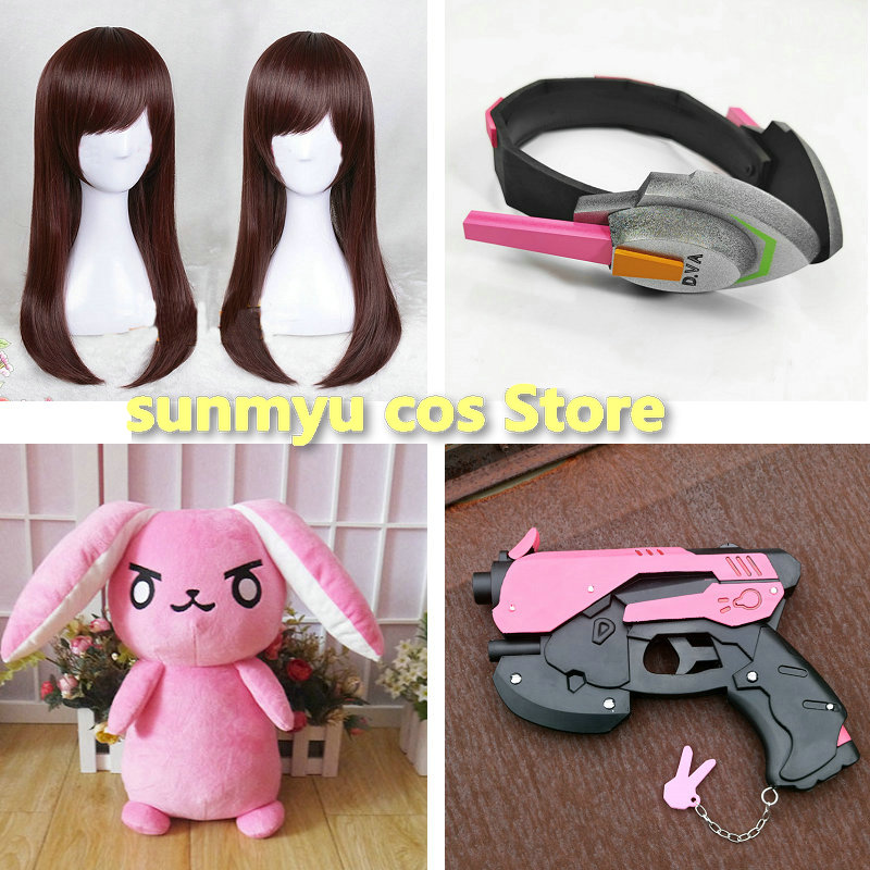 D.VA Cosplay Props Headwear Gu – обзор и цена Dva Cosplay Prop