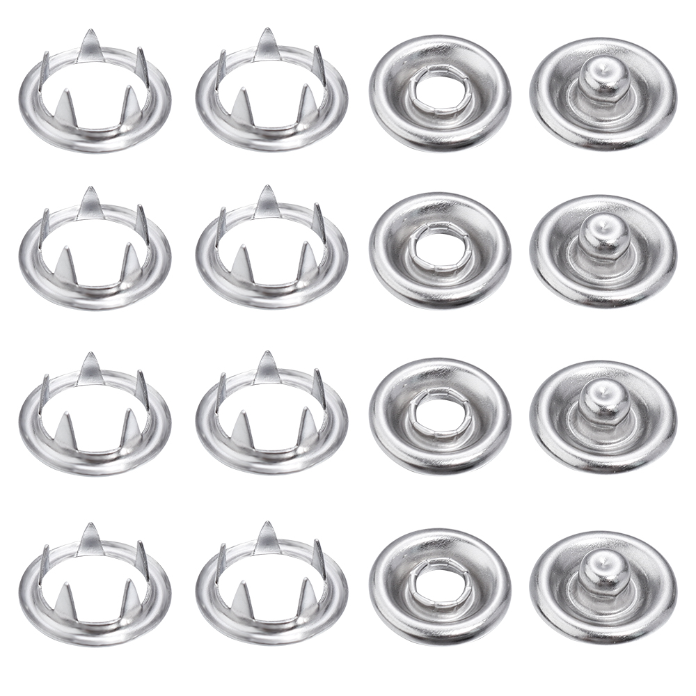SAUVOO 50sets Iron Snap Button – обзор и цена Snap Fastener Set