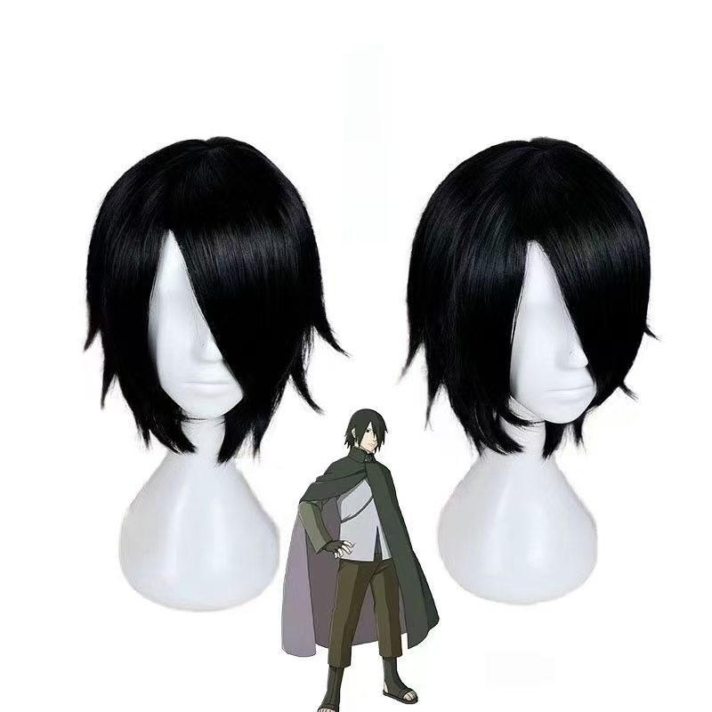 Anime Sasuke Boruto Cosplay Wi – обзор и цена Wig Fiber Net