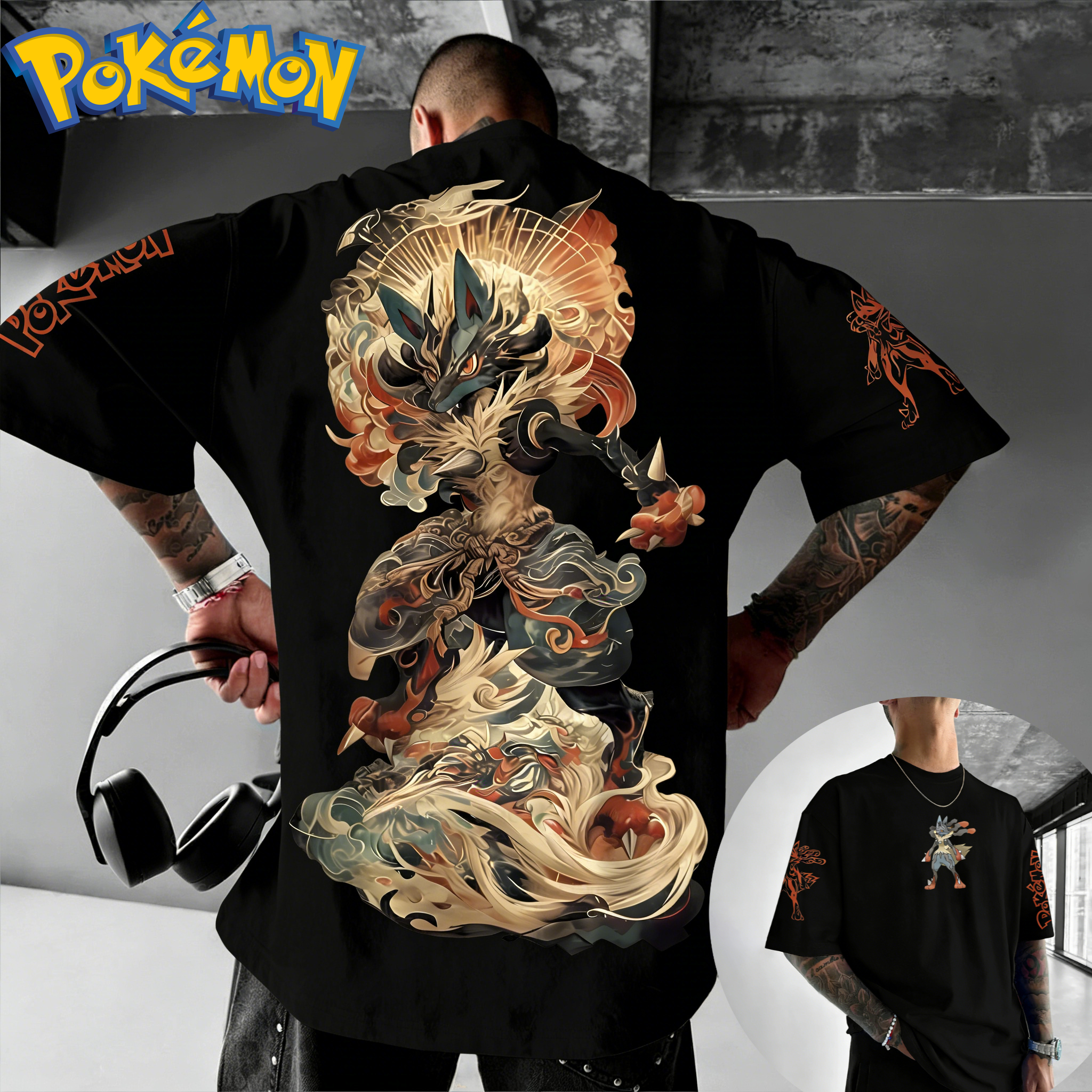 New Pokemon Cotton T Shirt wit – обзор и цена Cosplay Flame Prop