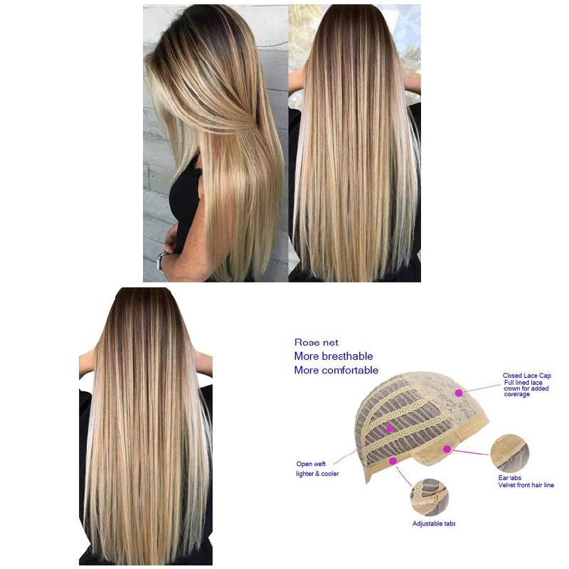 72cm Women Long Straight Wig W – обзор и цена Wig Fiber Net