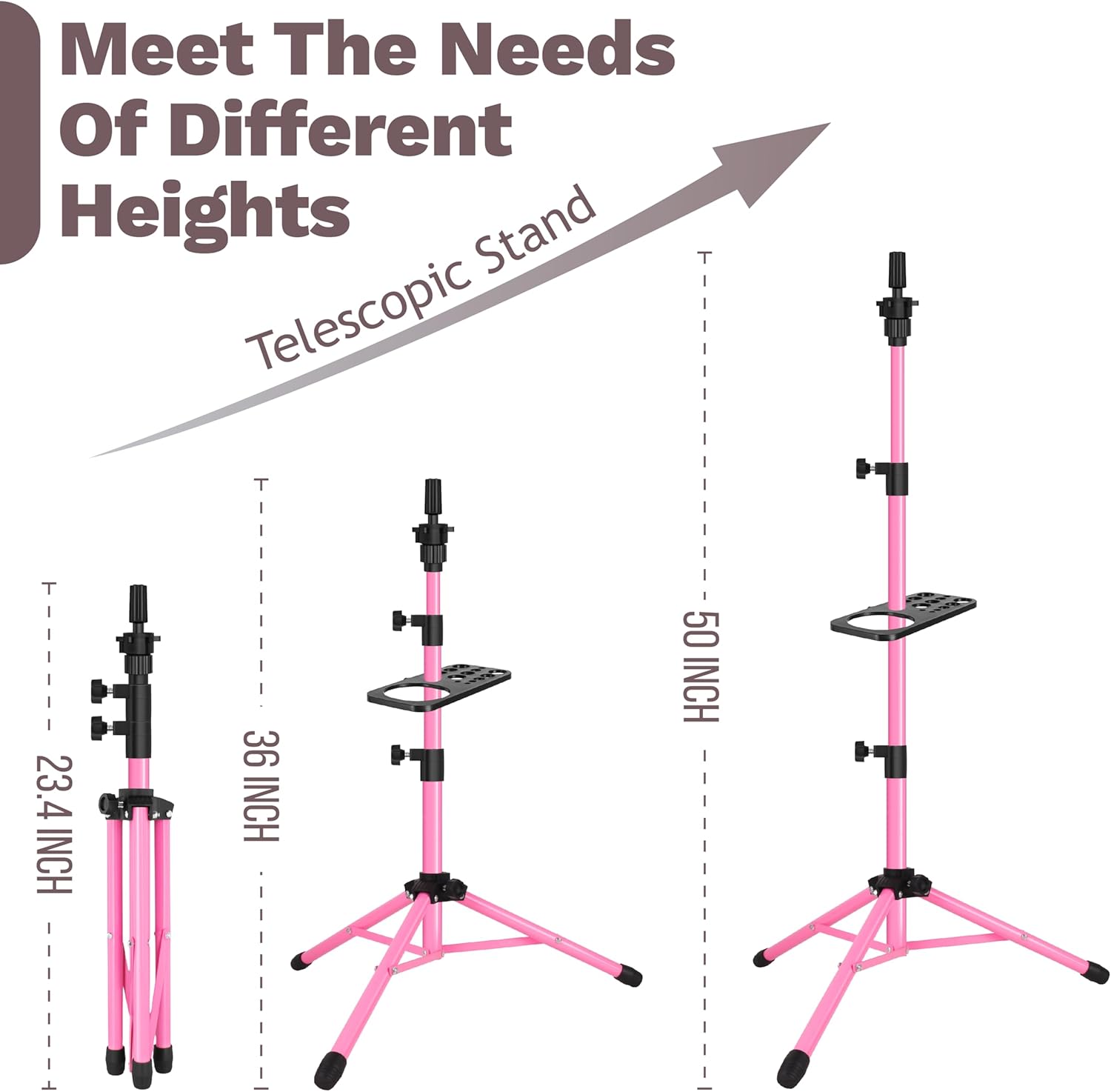 Wig Tripod Stand with Tray 125 – обзор и цена Aerith Cosplay Prop