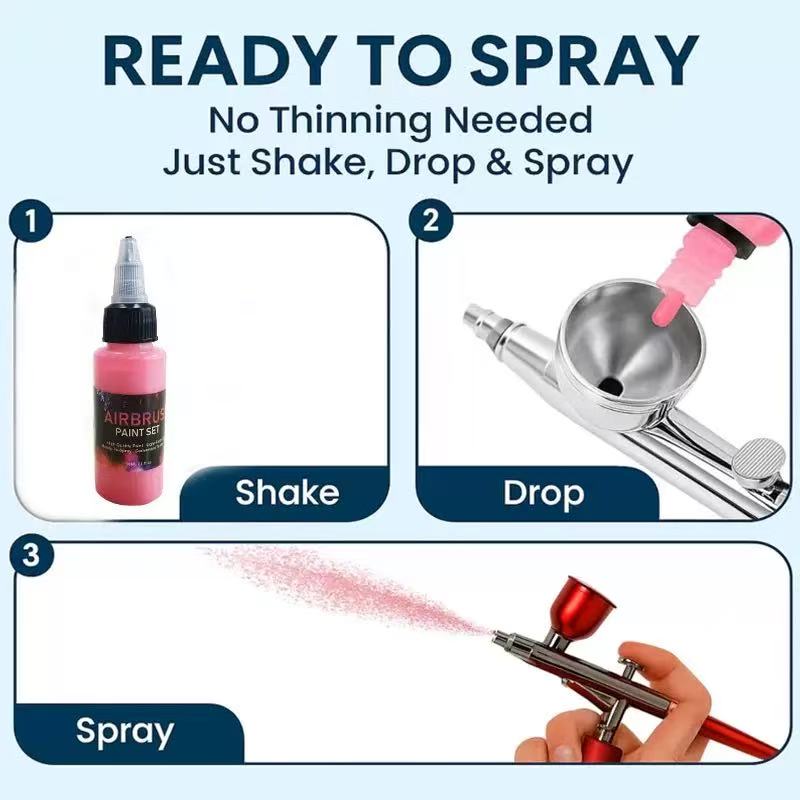 12/28 Color 30ml Spray Gun Pig – обзор и цена Metallic Spray Paint
