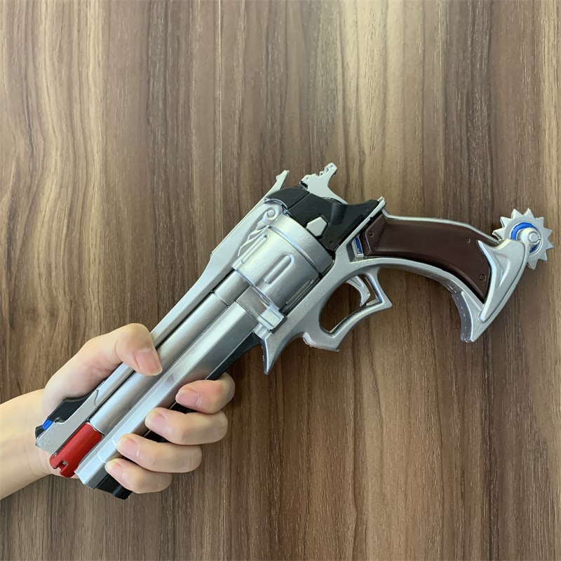 Game OW Cole Cassidy Revolvers – обзор и цена Dva Cosplay Prop