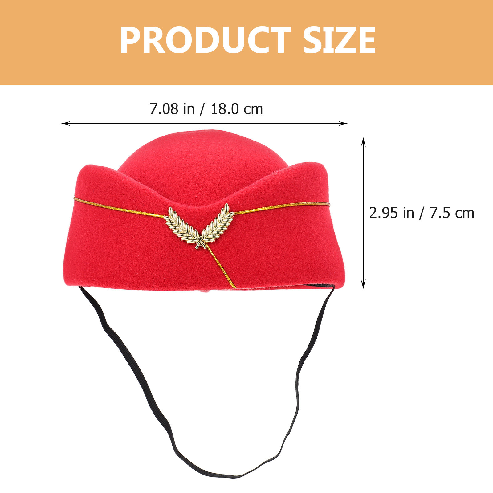 Stylish Flight Attendant Hat R – обзор и цена Easy Cosplay Prop
