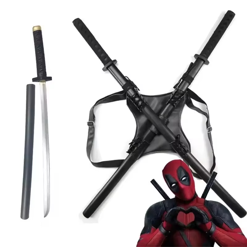 2025 New 61cm Deadpool Katana  – обзор и цена Cosplay Prop Dagger