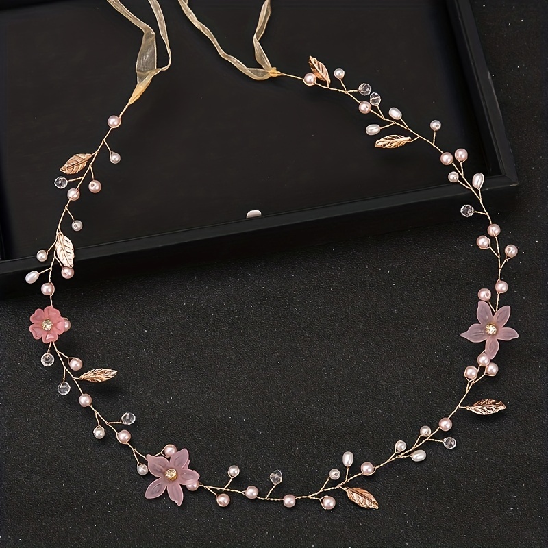 Crystal Leaf Hair Vine Band He – обзор и цена Aerith Cosplay Prop