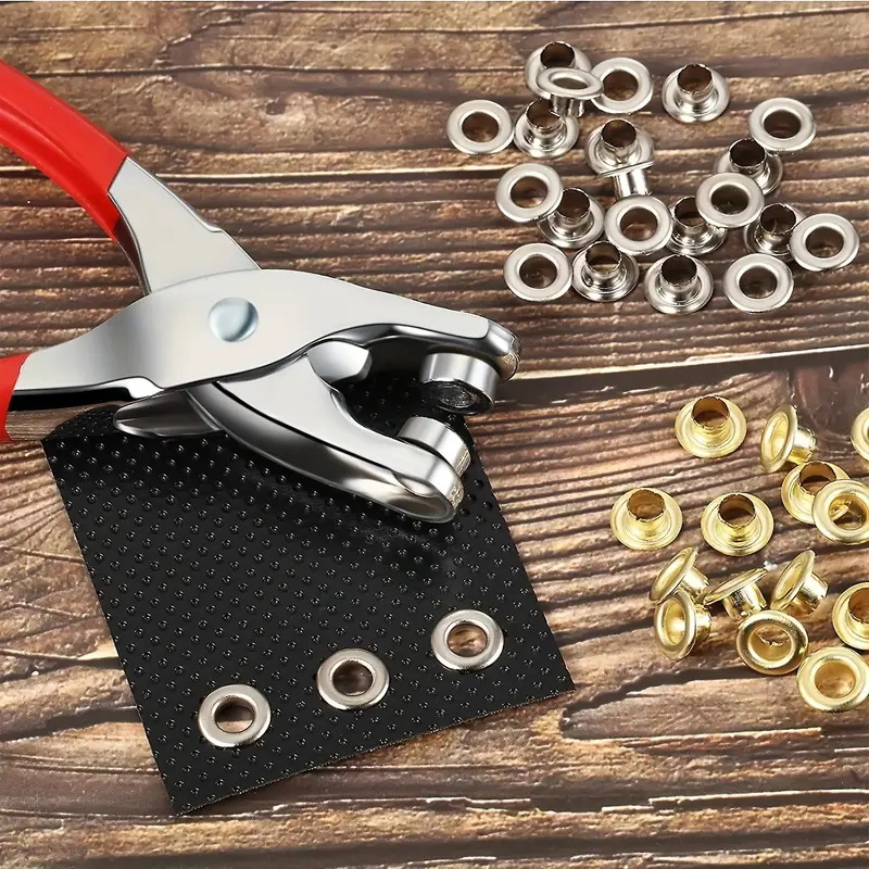 100pcs Prong Rings 4mm Buckle  – обзор и цена Snap Fastener Set