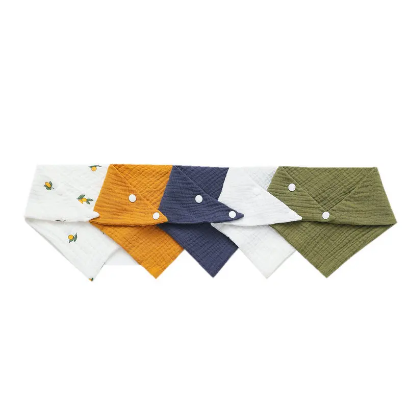 5Pcs/Set Newborn Baby Bibs Fee – обзор и цена Snap Fastener Set