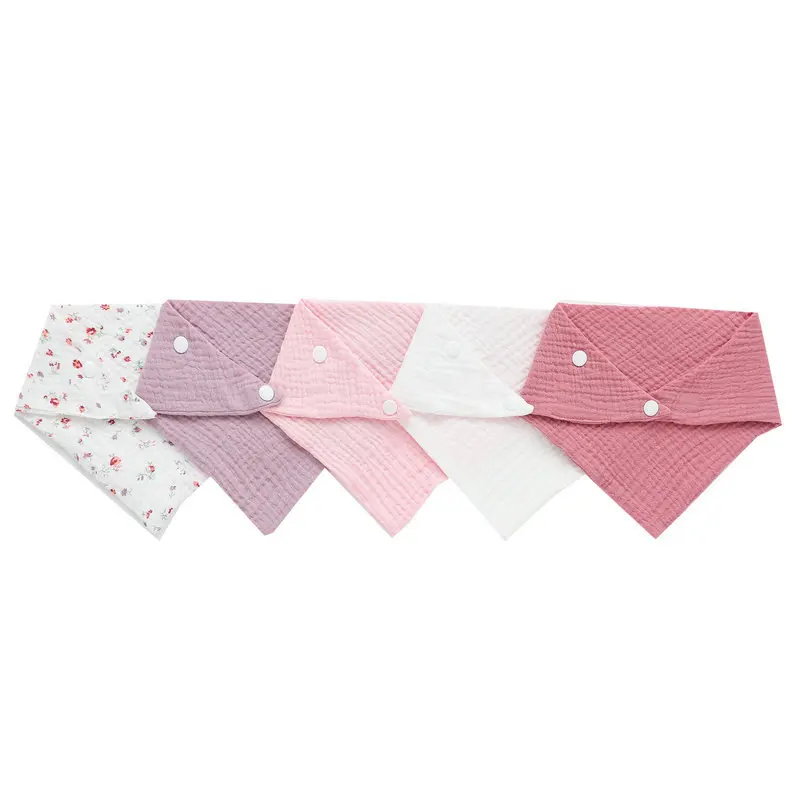 5Pcs/Set Newborn Baby Bibs Fee – обзор и цена Snap Fastener Set