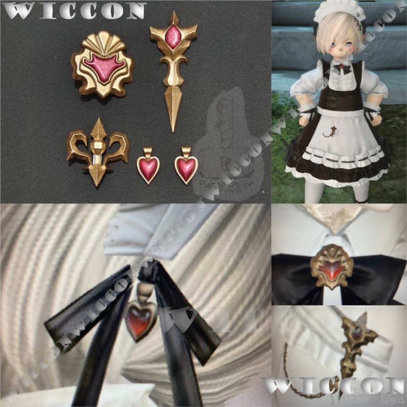 Classic Maid Uniform Accessori – обзор и цена Cosplay Prop Diy