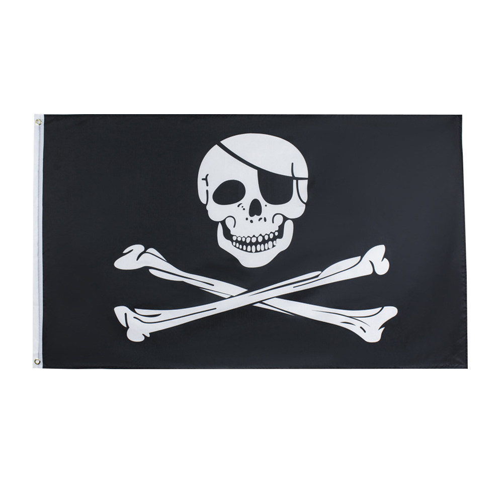 2pcs Pirate Flags Scary Skull  – обзор и цена Easy Cosplay Prop