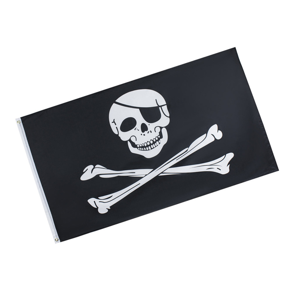 2pcs Pirate Flags Scary Skull  – обзор и цена Easy Cosplay Prop