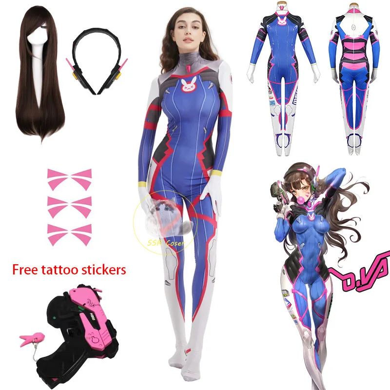 Dva Cosplay Costume Bodysuit Z – обзор и цена Dva Cosplay Prop