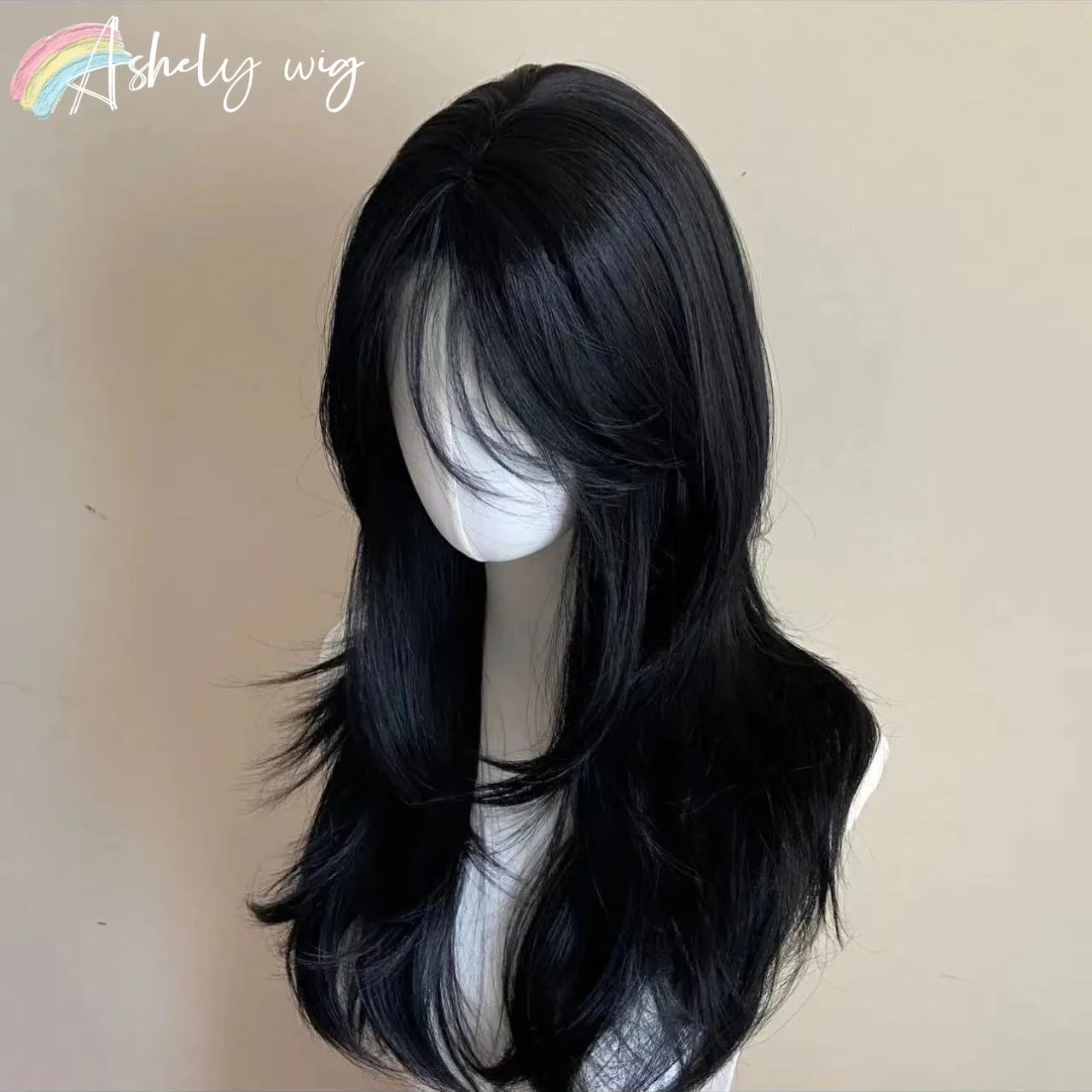 Ashely Black Wig Female Headba – обзор и цена Wig Fiber Net