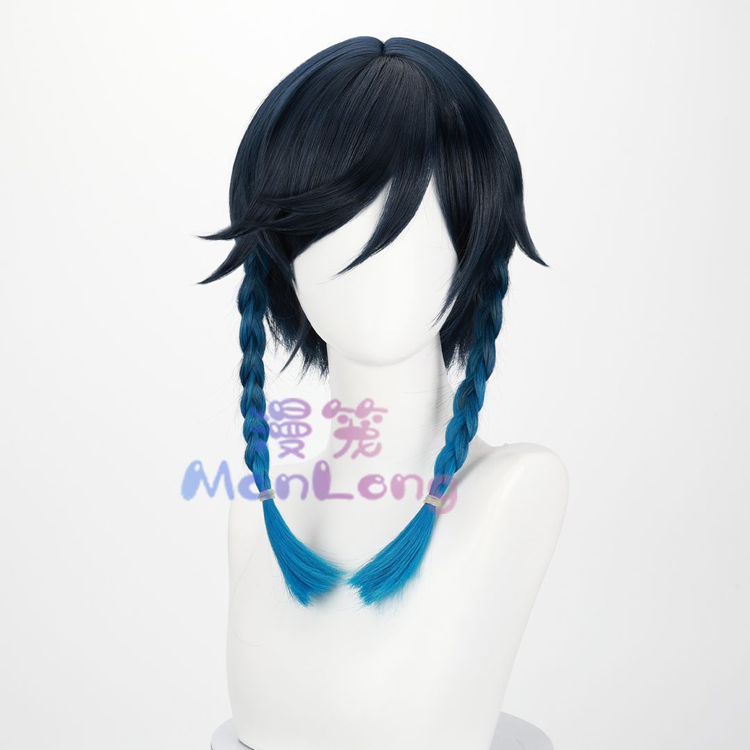 Genshin Impact Venti Cosplay W – обзор и цена Wig Fiber Net