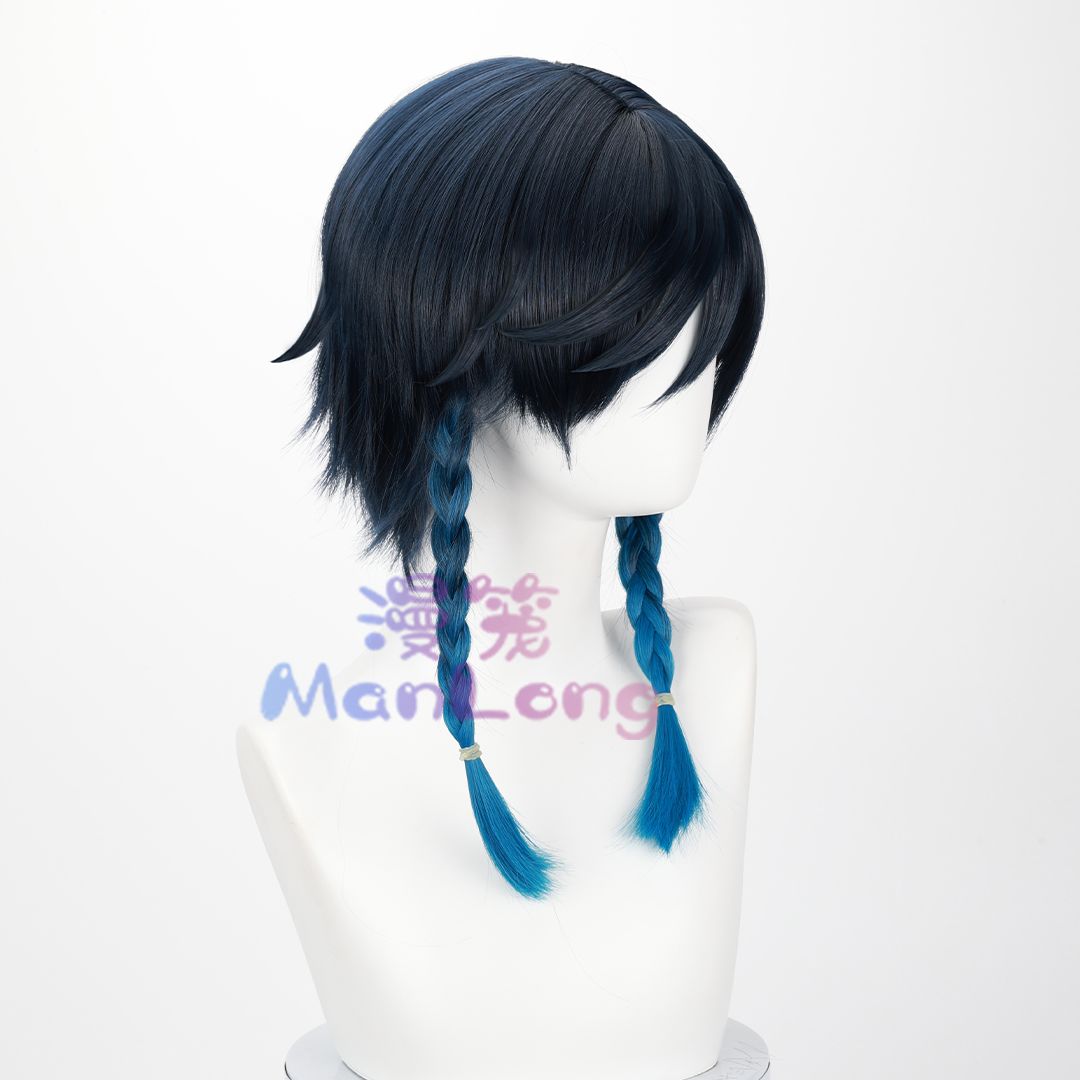 Genshin Impact Venti Cosplay W – обзор и цена Wig Fiber Net