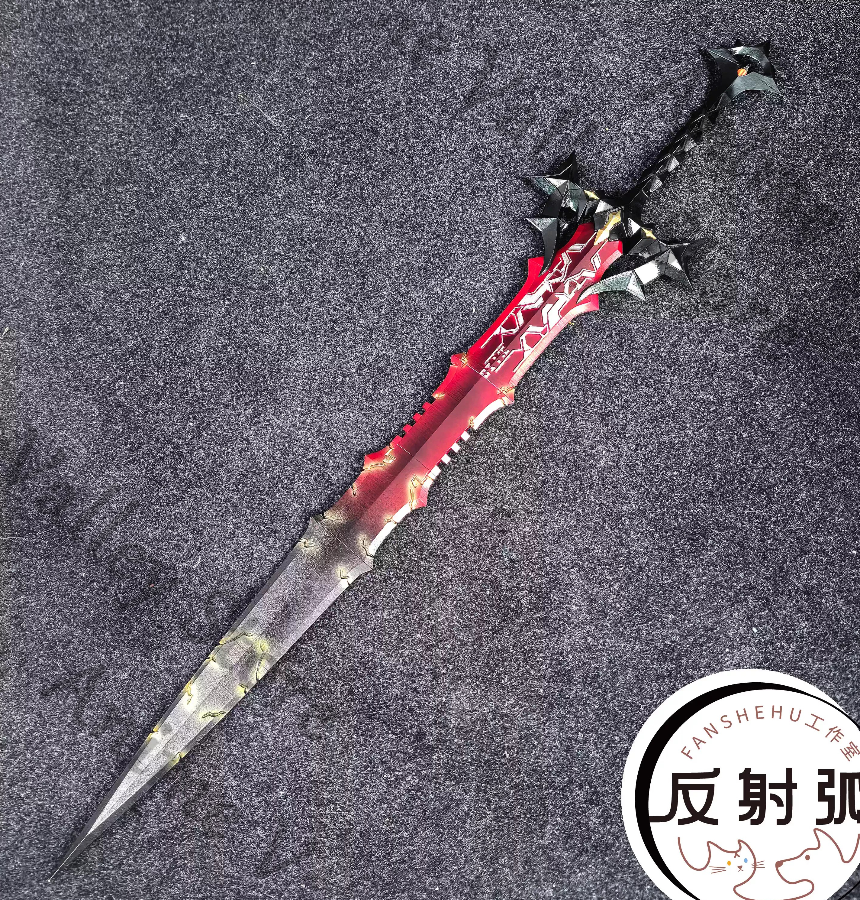 Anime Arknights Laevatain Cosp – обзор и цена Cosplay Flame Prop