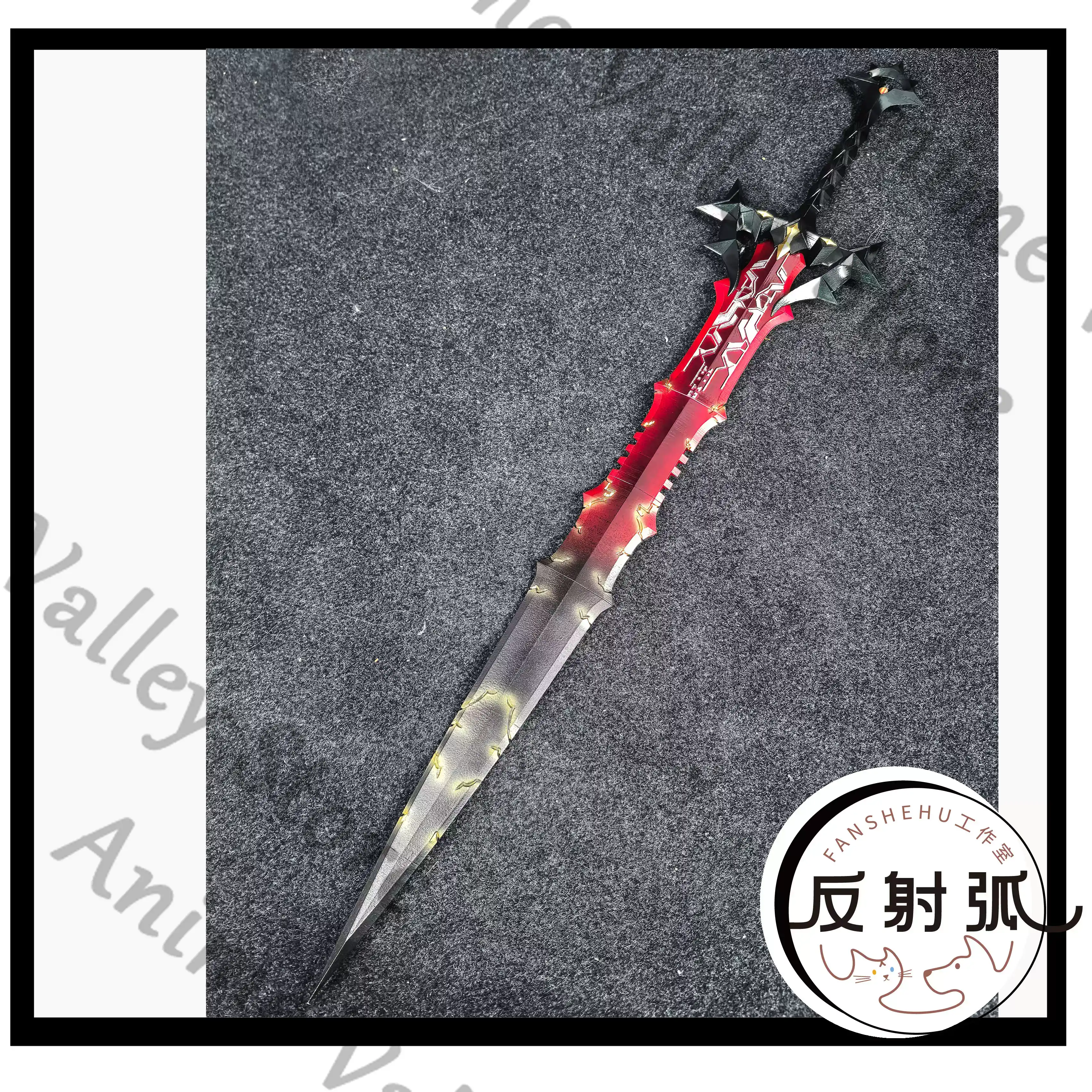 Anime Arknights Laevatain Cosp – обзор и цена Cosplay Flame Prop