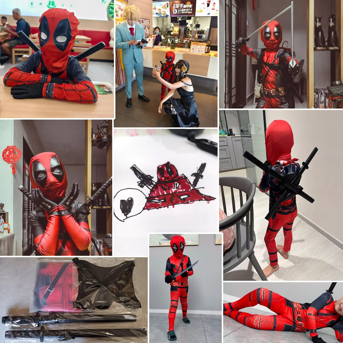 Good Quality Cosplay Deadpool  – обзор и цена Cosplay Prop Dagger