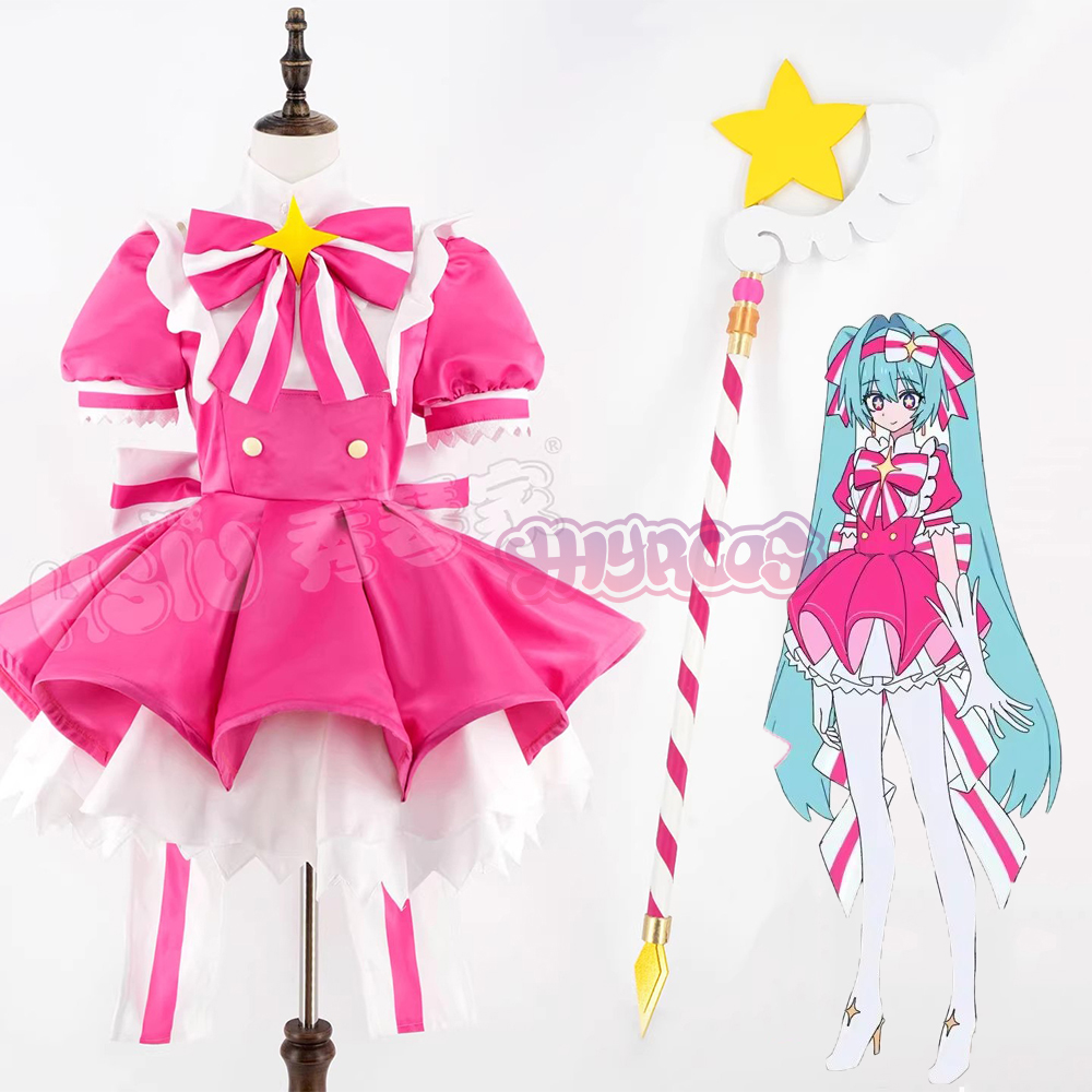 MMiku Retry Cosplay Costumes W – обзор и цена Cosplay Prop Diy