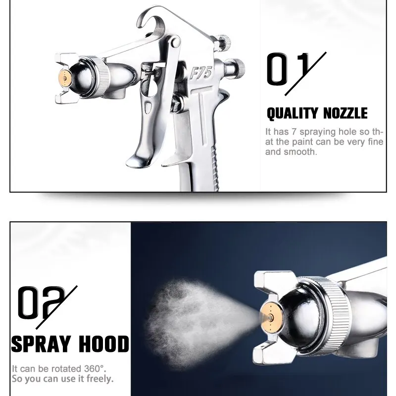 F-75 Adjustable Color Spray Gu – обзор и цена Metallic Spray Paint