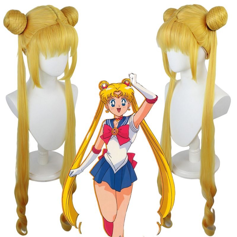 Anime Sailor Moon Cosplay Wig  – обзор и цена Wig Fiber Net