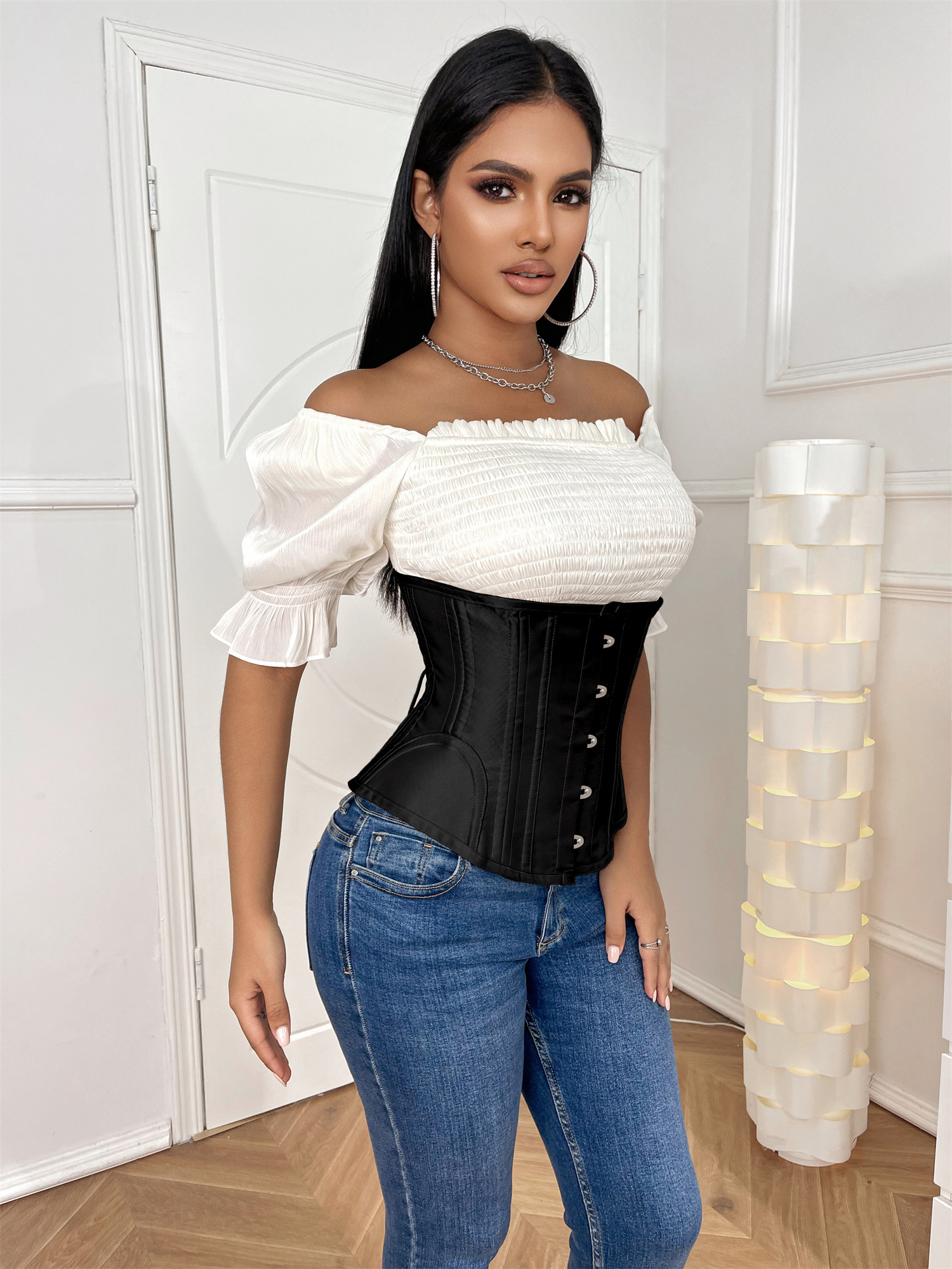 Women's Classic Steel Boned Bl – обзор и цена Boning Corset Steel