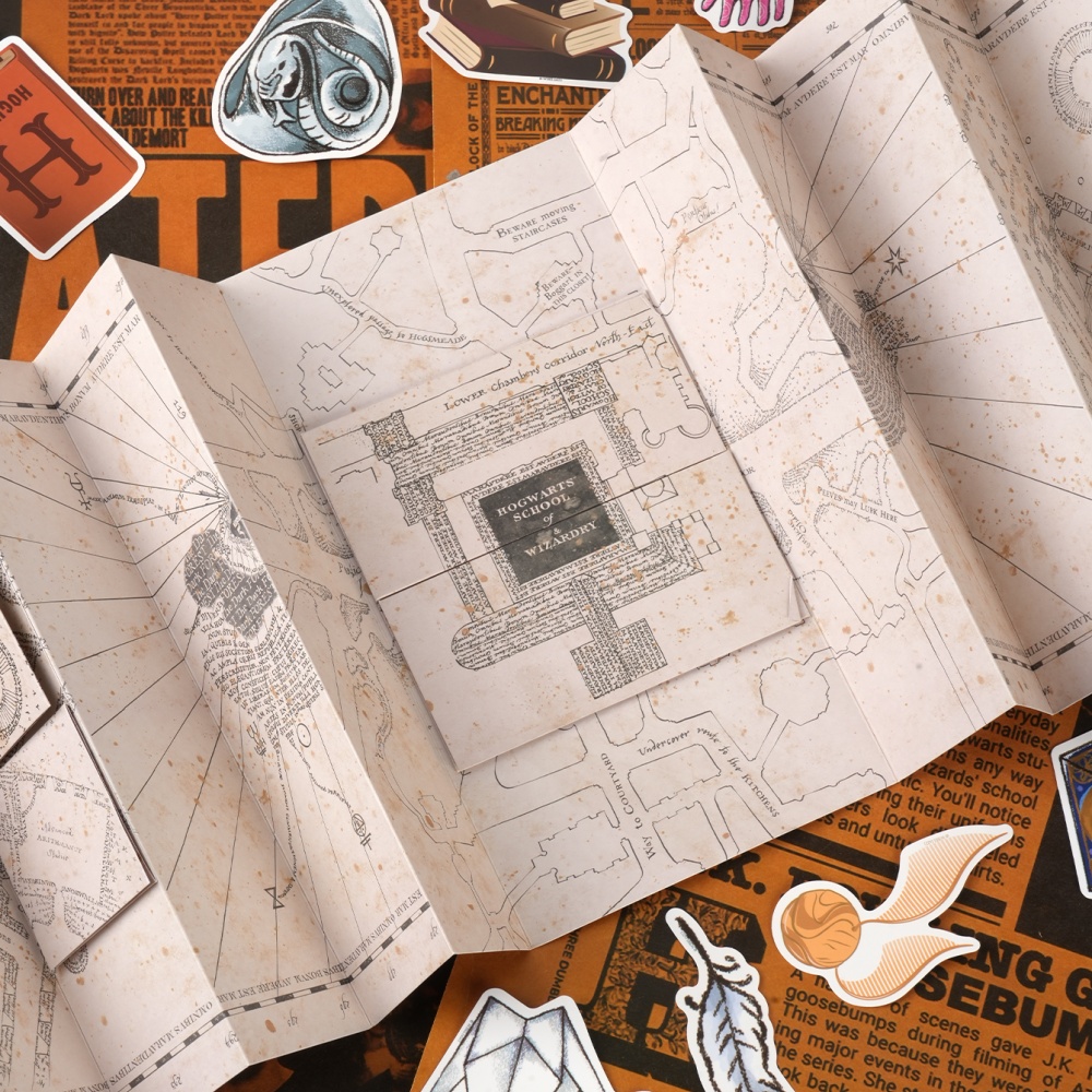 1PC Map Of The Marauder's Scho – обзор и цена Cosplay Prop